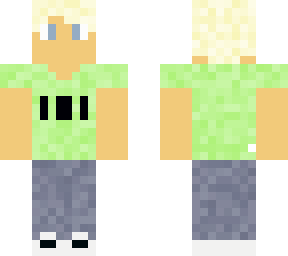 green shirt boy