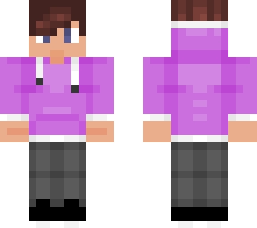 guy in purple hoodie