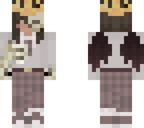 Half Girl Half Skeleton Minecraft Skins