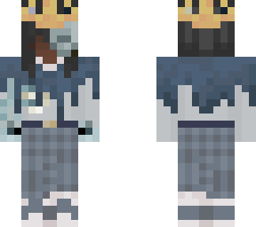 half skeleton girl