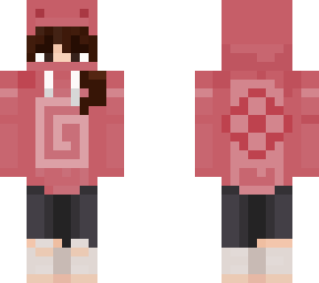 karl in frog hoodie but it isnt karl its me and the frog hoodie is pink