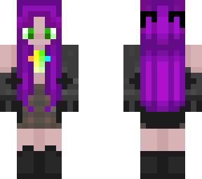 libby - purple hair