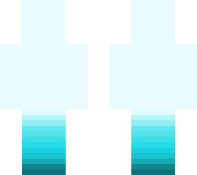 light blue to dark blue