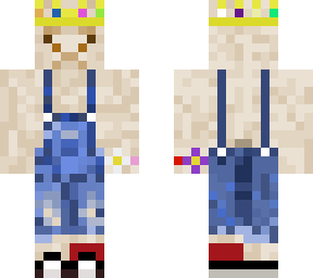 llama in overalls