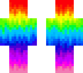melted rainbow