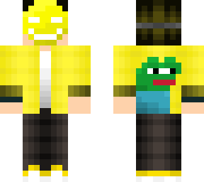 memeboy with a smiley mask