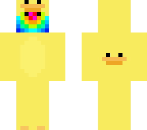 multi-coloured remix duck pj's