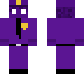 my first purple guy skin