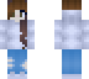 my last skin but in more of a blue hue cause idk what to post, oh right!! hair