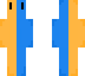 orange and blue