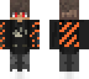 orange jacket guy