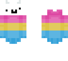 pan flag hoodie! respect all genders