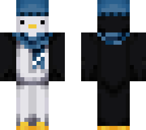 penguin and their beanie