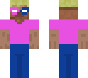 pink and blue