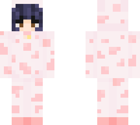 pink cow blu hair