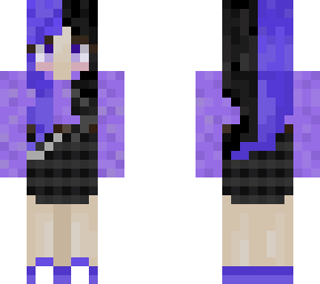 purple e-girl