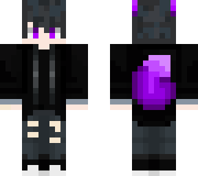 purple fox boy
