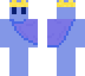 purple with crown