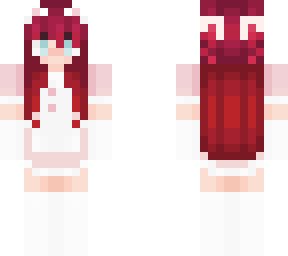 radiantlily pink maid outfit