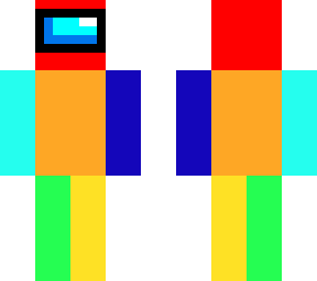 rainbow colour among us