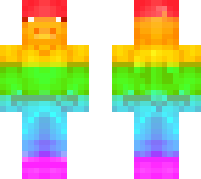 rainbow pig