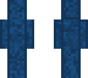random person with a bunch of tones of blue