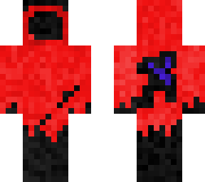 red and black mage man