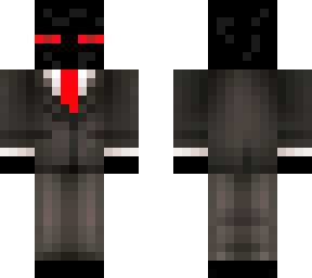 red enderman in suit