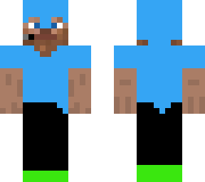 steve very blue shirt