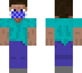 steve with mask