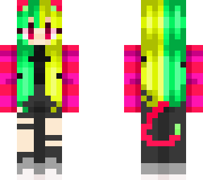 strawberry cat girl