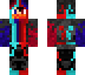 version 2 fire and water galaxy skin