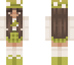 yellow of mushroom girl