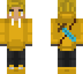 yellow sweater