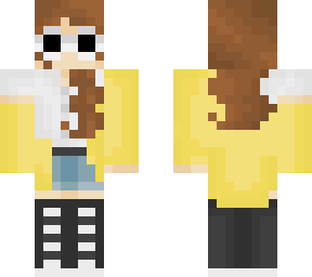 + yellow jacket w/ clout glasses +