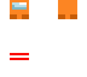 amogus head (orange)