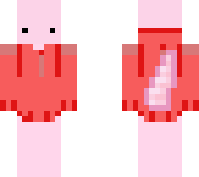 axolotl in red jumper