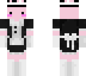 axolotl maid dress with matching crown