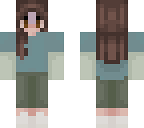 background girl