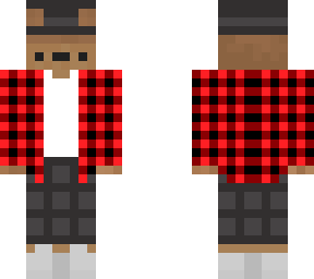 bear with gray hat