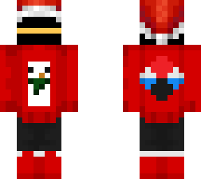 beothebee's skin but in a xmas suit