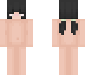 black hair base! (female) (pigtails)