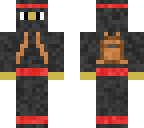 black origami ninja