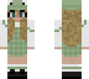 blonde froggy hat :)