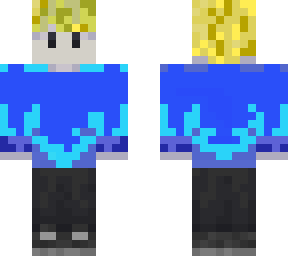 blonde ghost boy