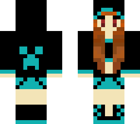 blue creeper girl
