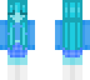 blue girl