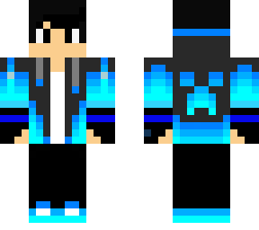 blue person