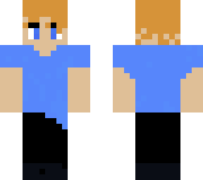 blue shirt guy