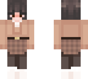 brown clothes